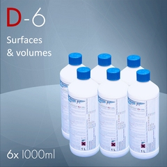 D-SiNFECT D-6 1000ml. 6x