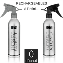 Vaporisateurs alu 500ml.